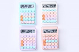 Calculadora colores teclas mecanicas 813 (3)